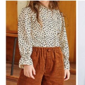 ZARA Girl Balloon Sleeve Blouse size 9 (134cm)